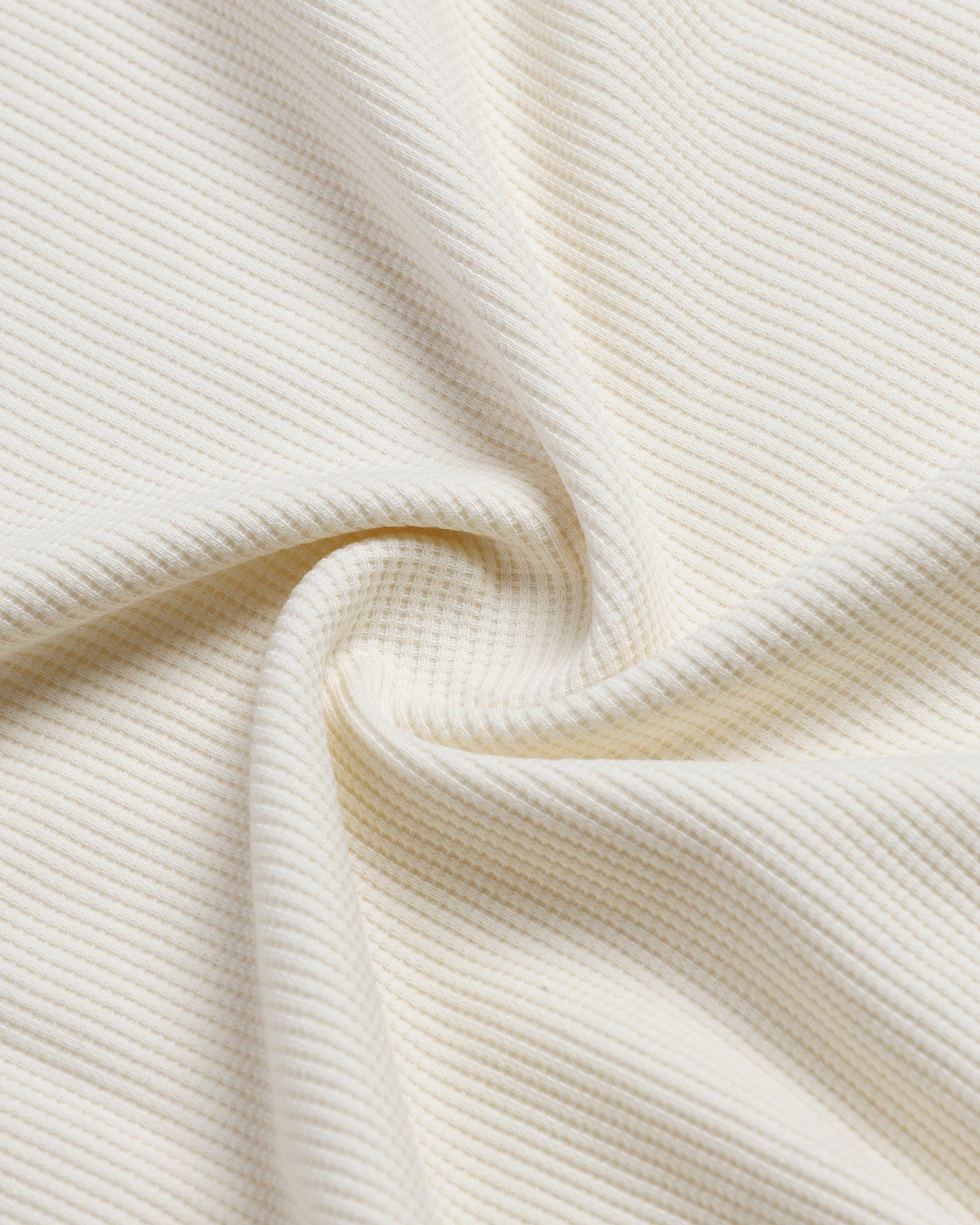 White Crew Neck Textured T-Shirt - Lord