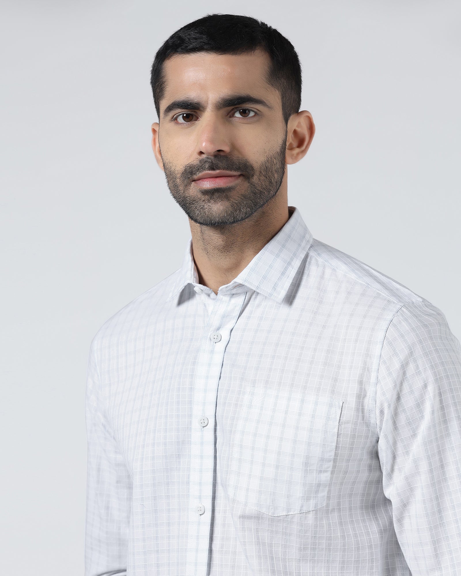 White Check Shirt - Remon