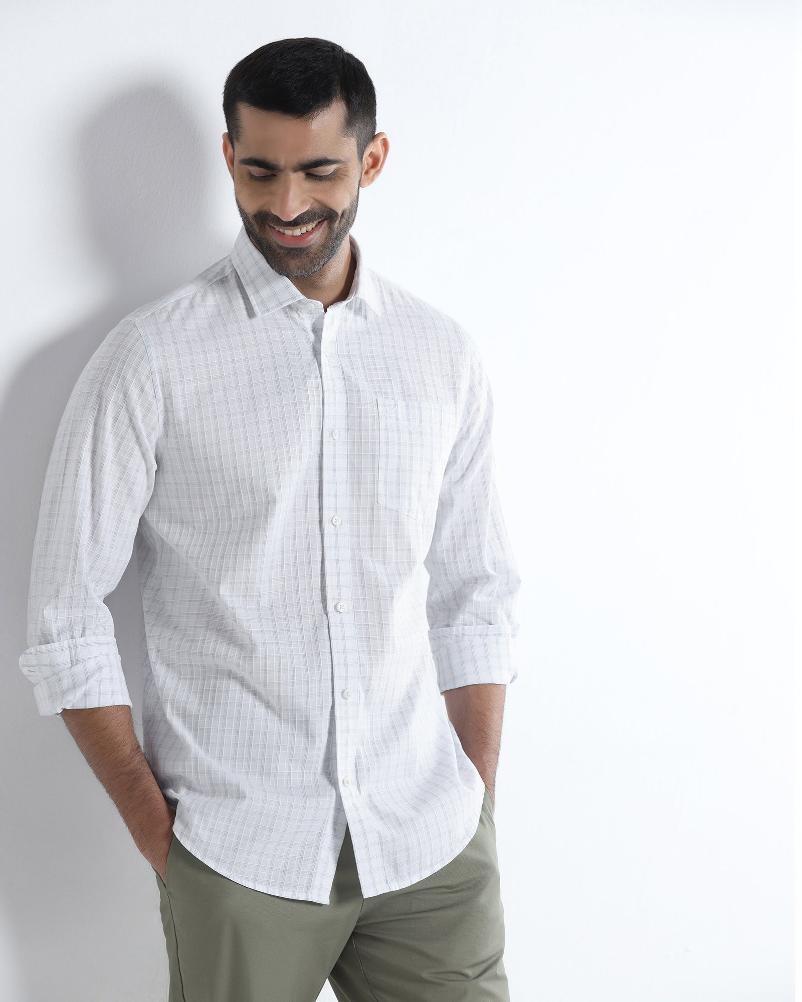 White Check Shirt - Remon