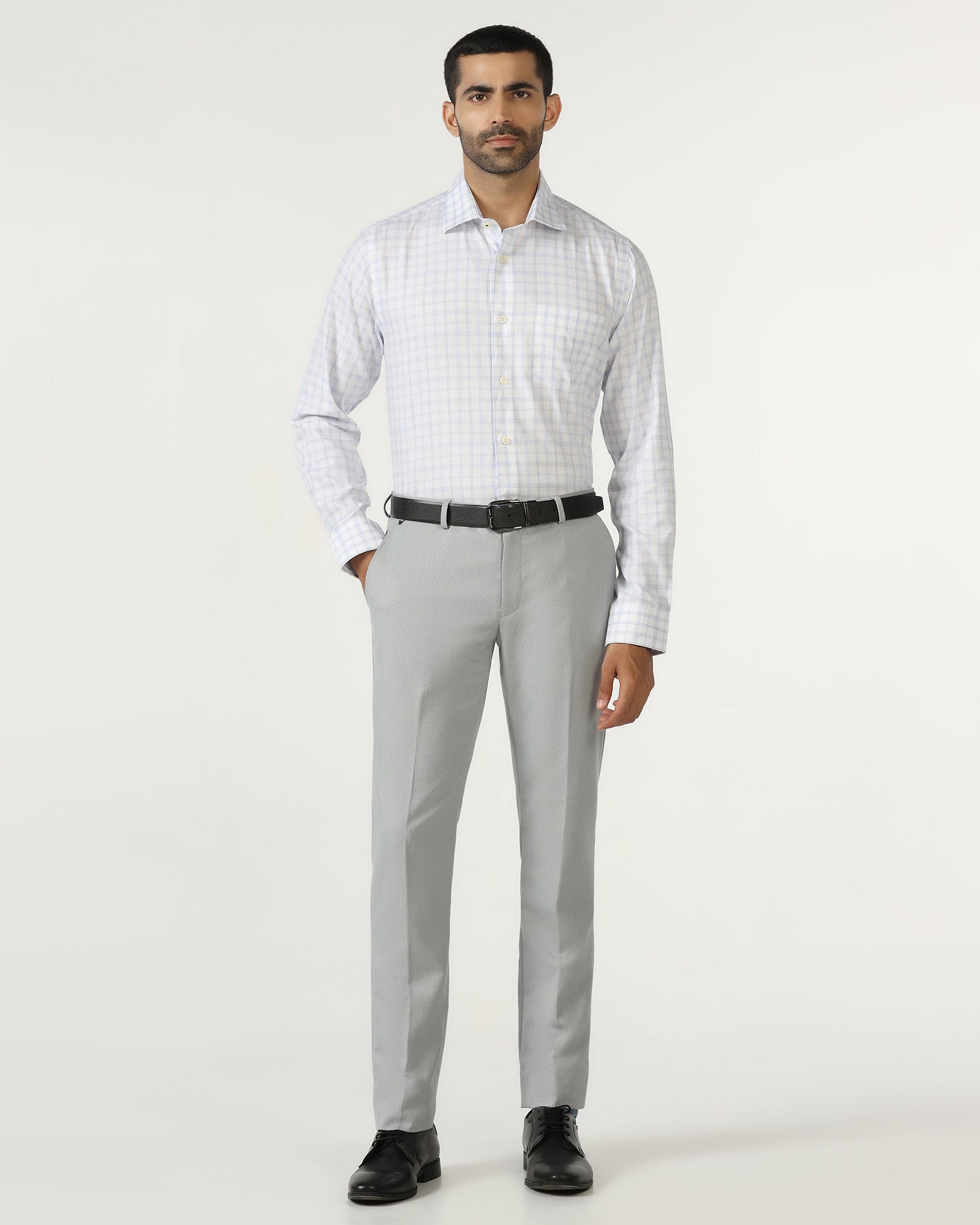 White Check Shirt - Renew