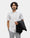 White Half Sleeve Linen Solid Shirt - Cleo