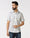 White Half Sleeve Printed Shirt - Holten