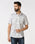 White Half Sleeve Printed Shirt - Holten