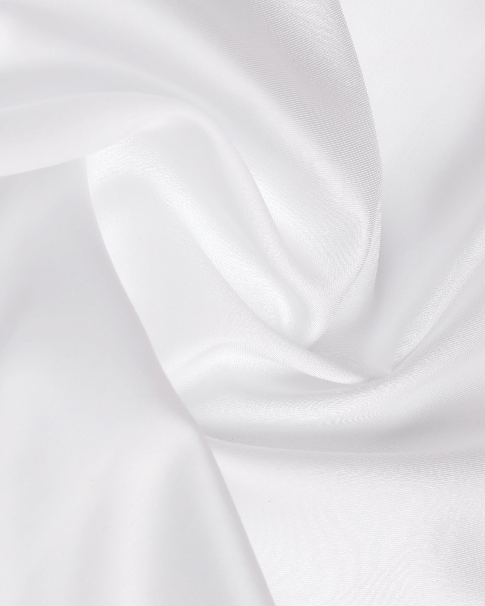 White Half Sleeve Solid Shirt - Dawn