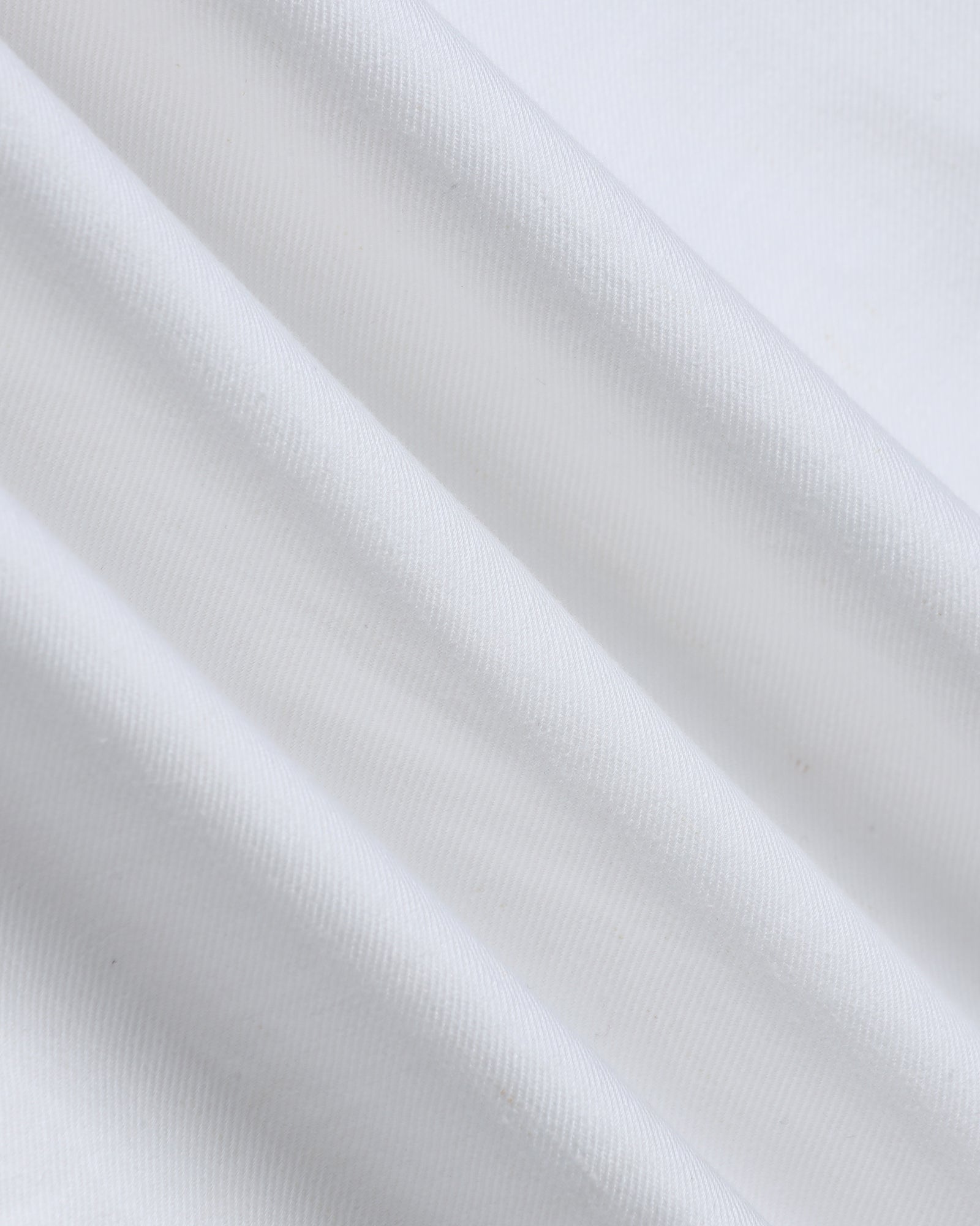 White Linen Solid Khakis - Judas