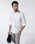 White Linen Solid Shirt - Cleo