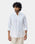 White Linen Solid Shirt - Cleo