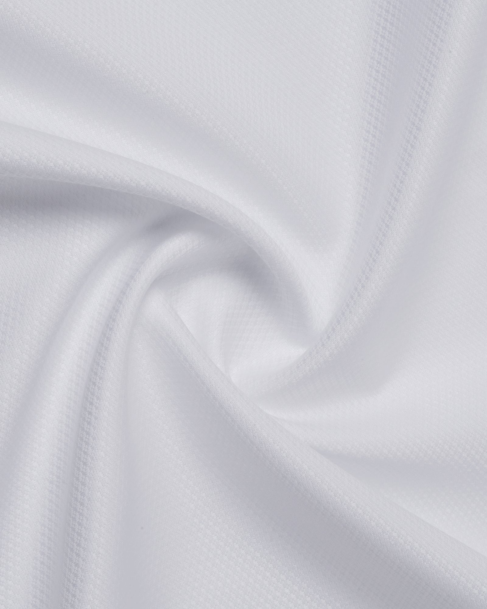 White Non Iron Textured Shirt - P31