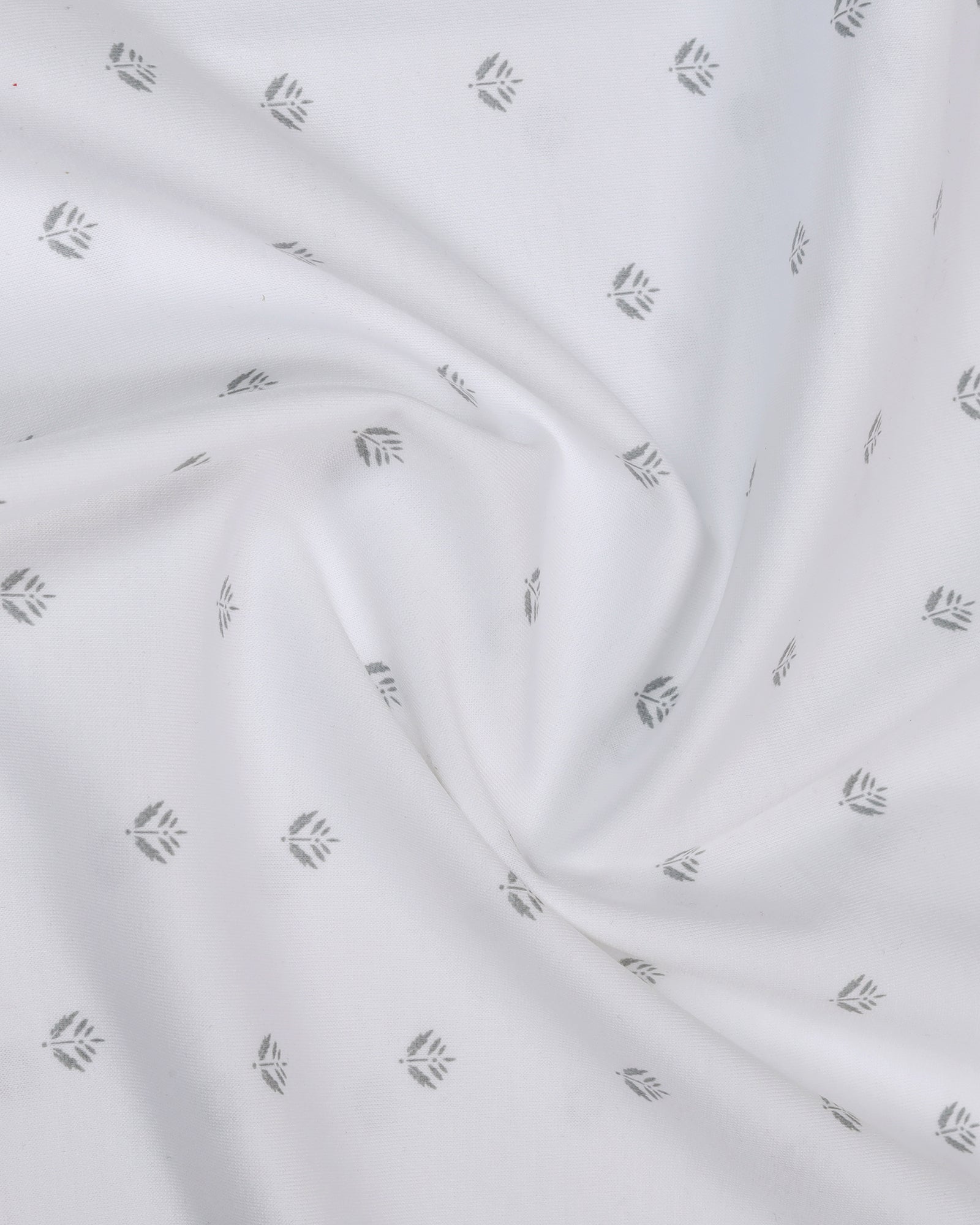 White Printed Polo - Joey