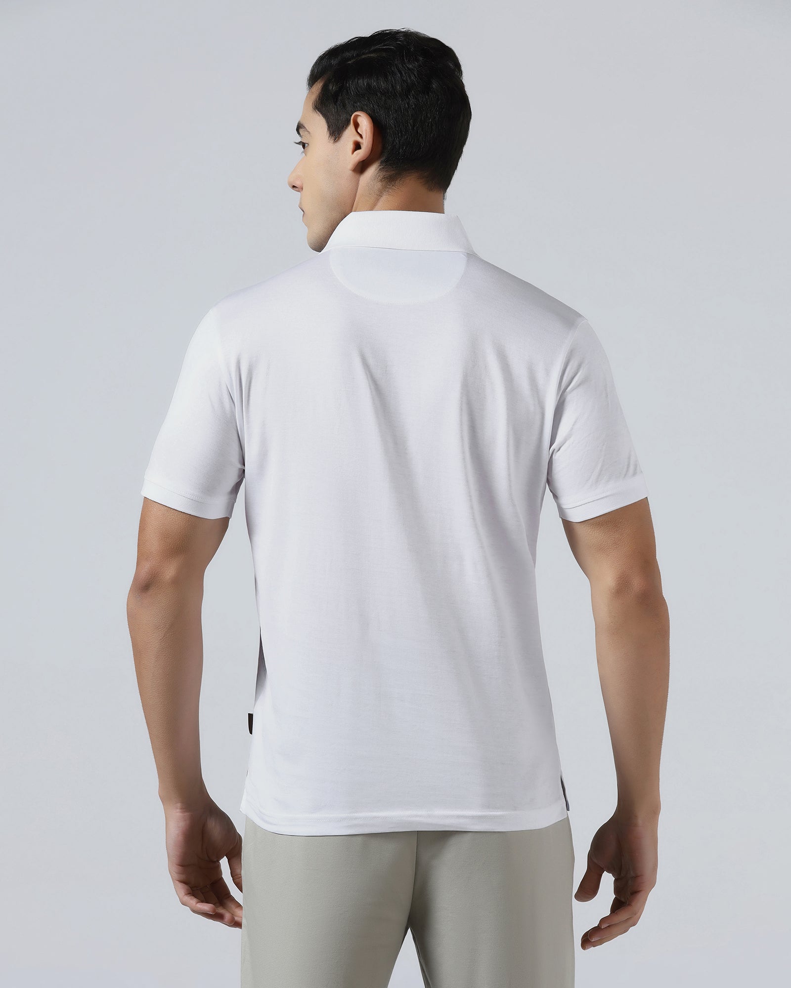 White Printed Polo - Tokyo