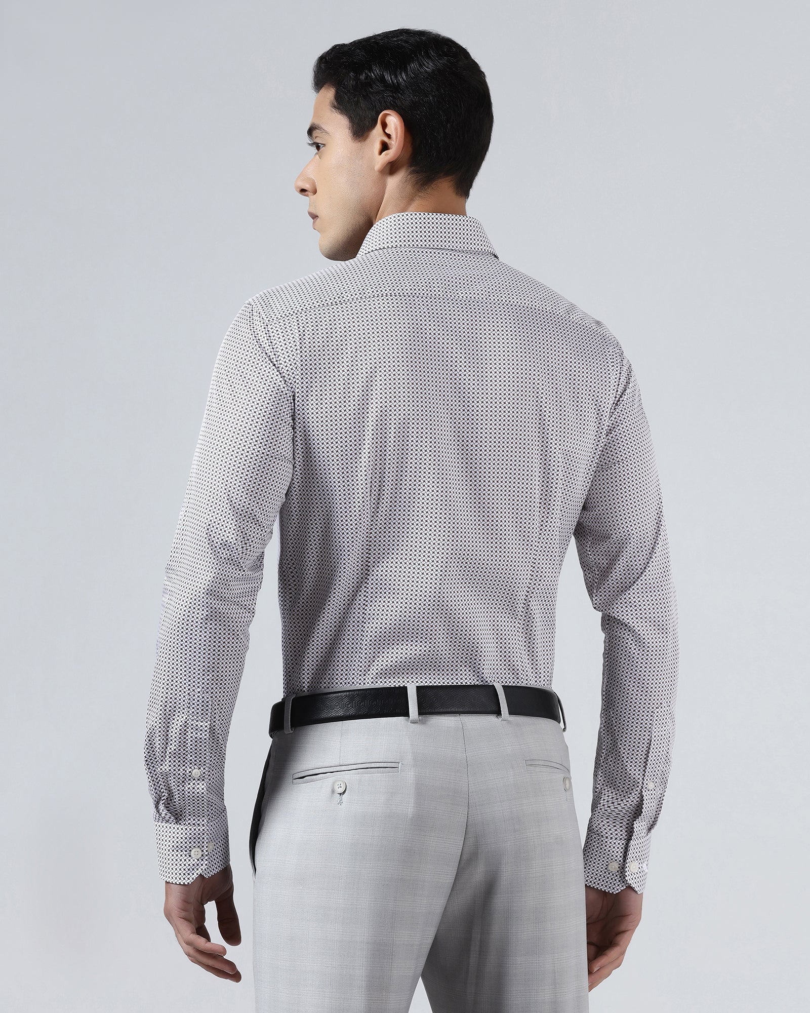 White Printed Shirt - Addo