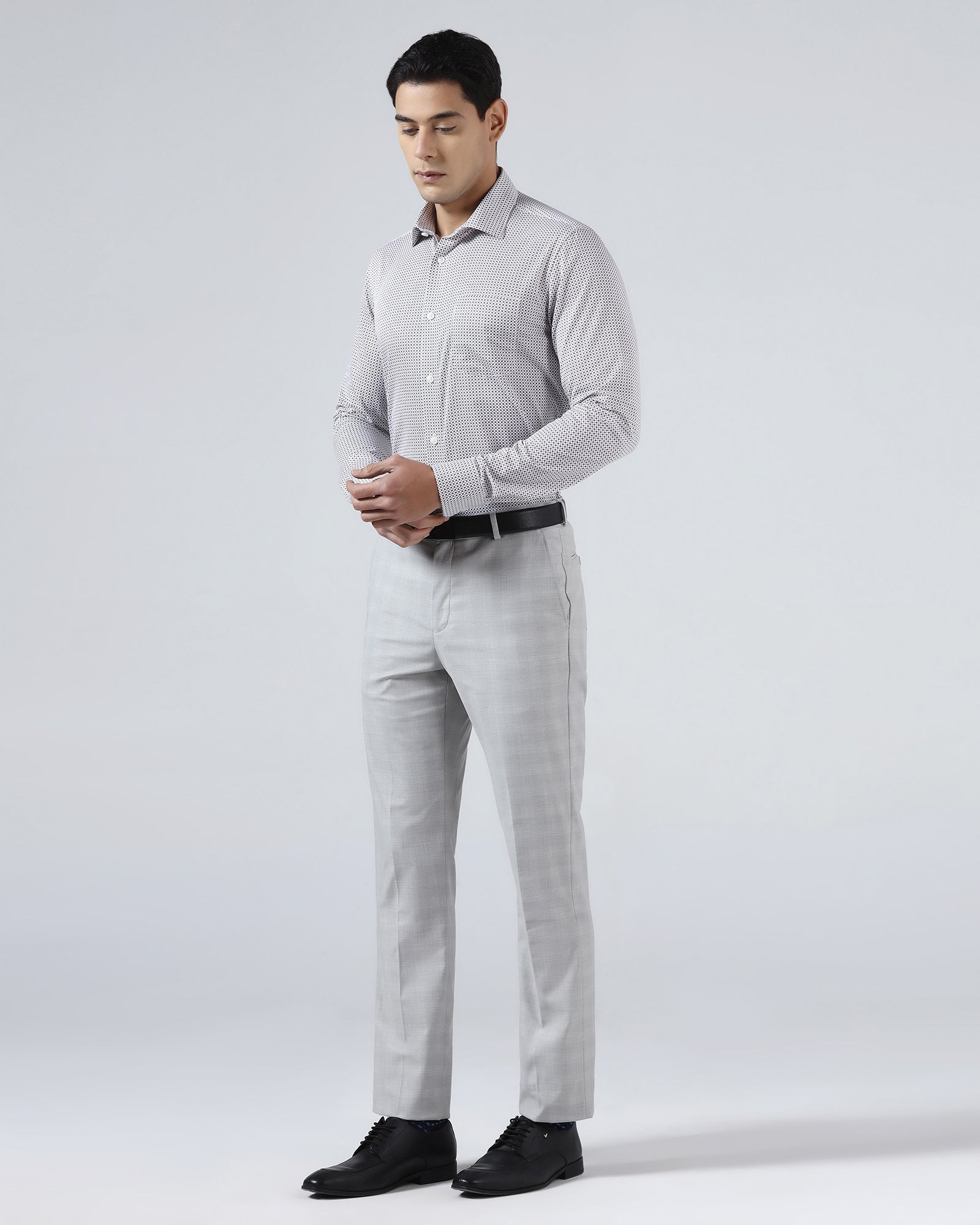White Printed Shirt - Addo