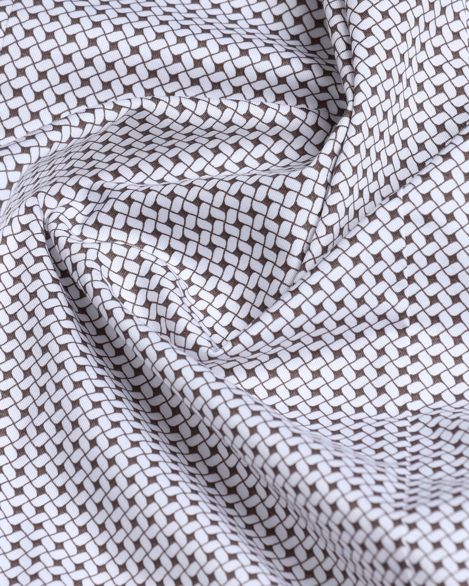 White Printed Shirt - Addo
