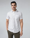 White Printed Shirt - Fylor