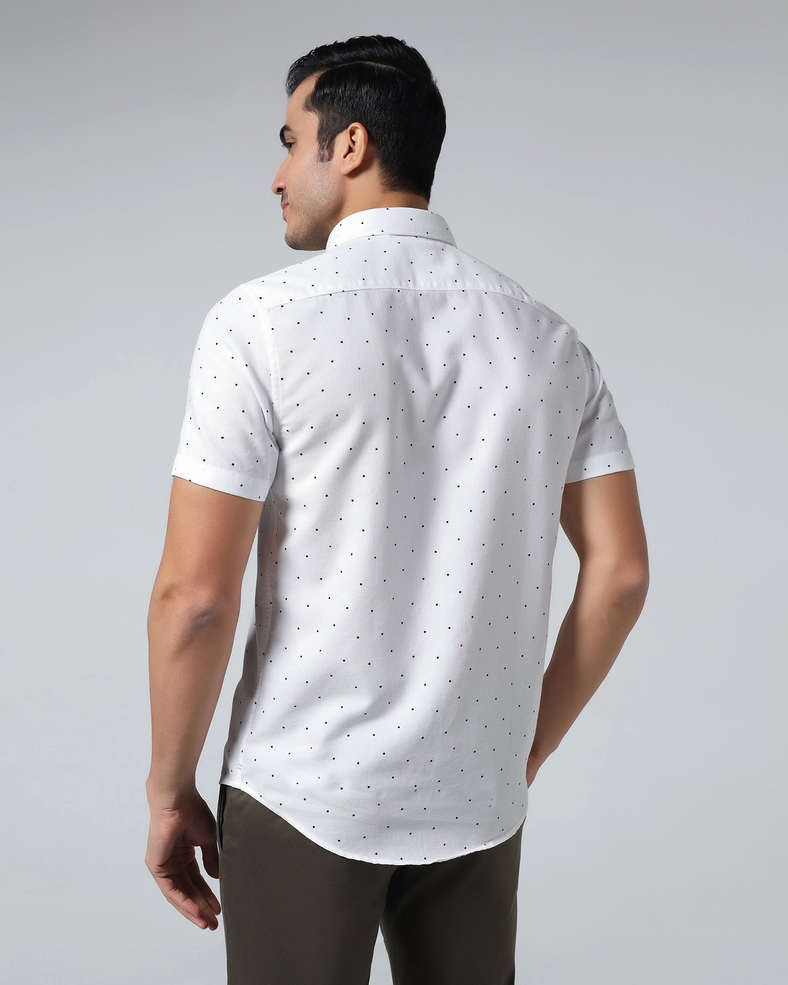 White Printed Shirt - Fylor