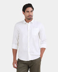 White Printed Shirt - Gebbew