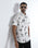 White Half Sleeve Printed Shirt - Hobson
