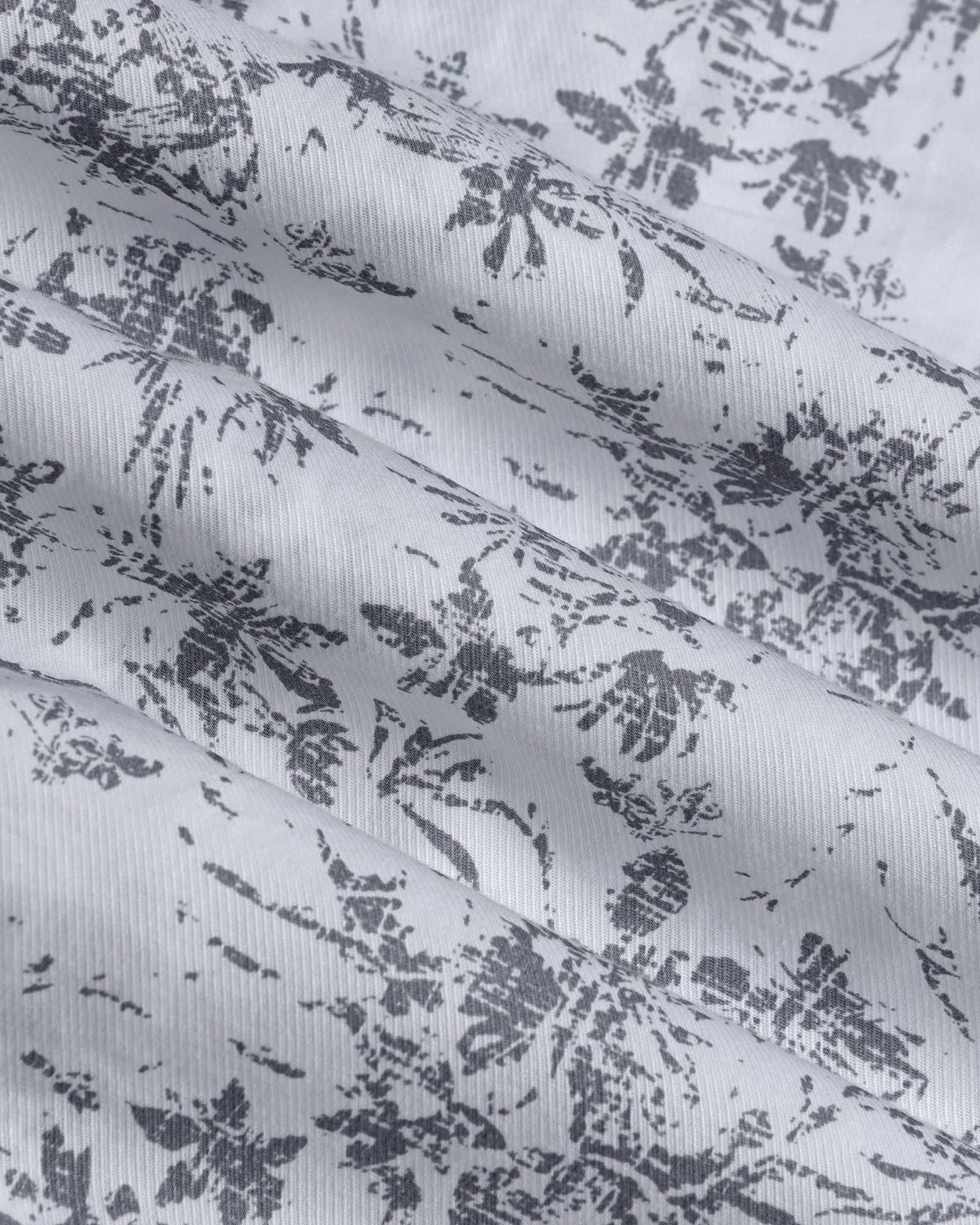 White Printed Shirt - Holten