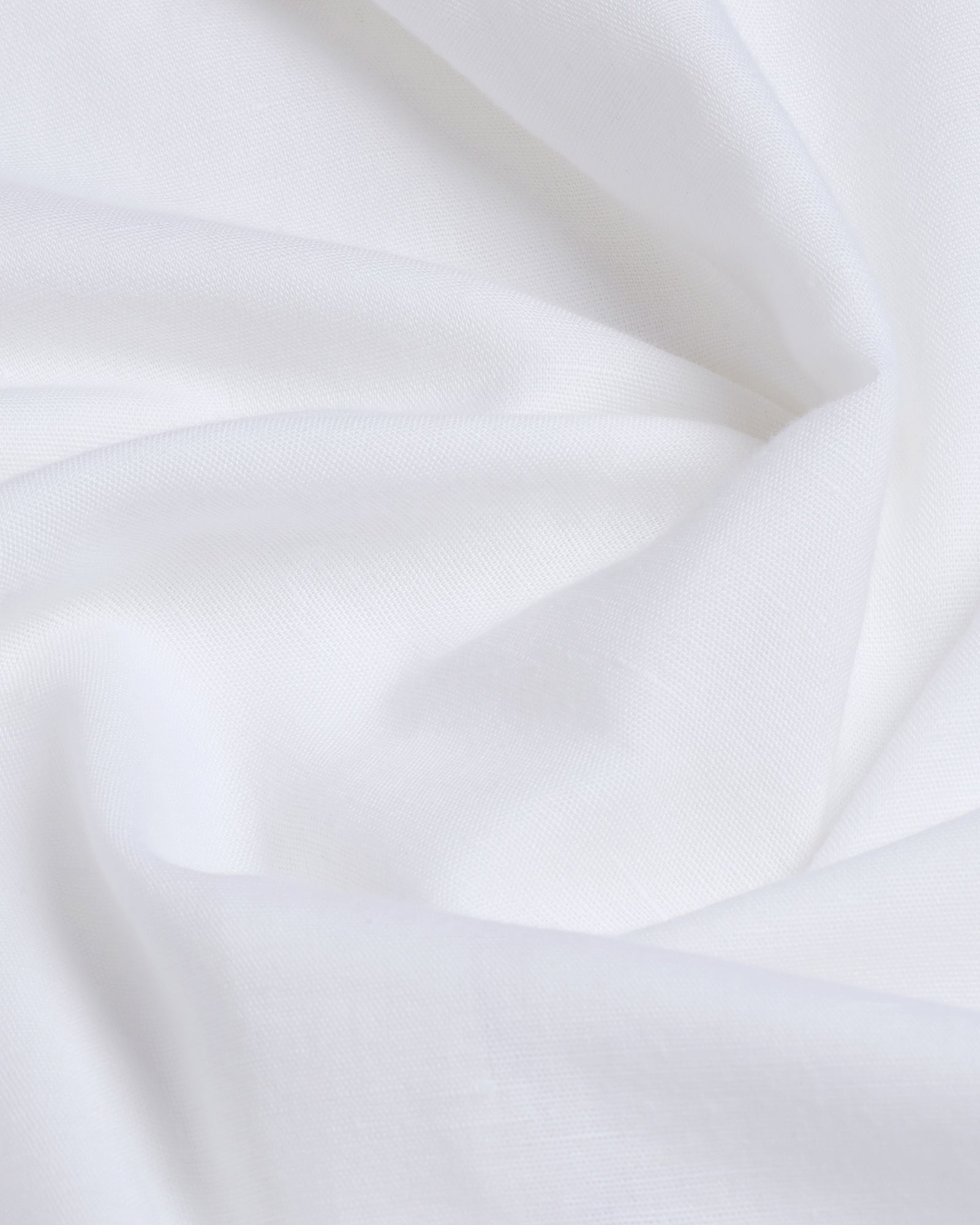 White Solid Shirt - Camro