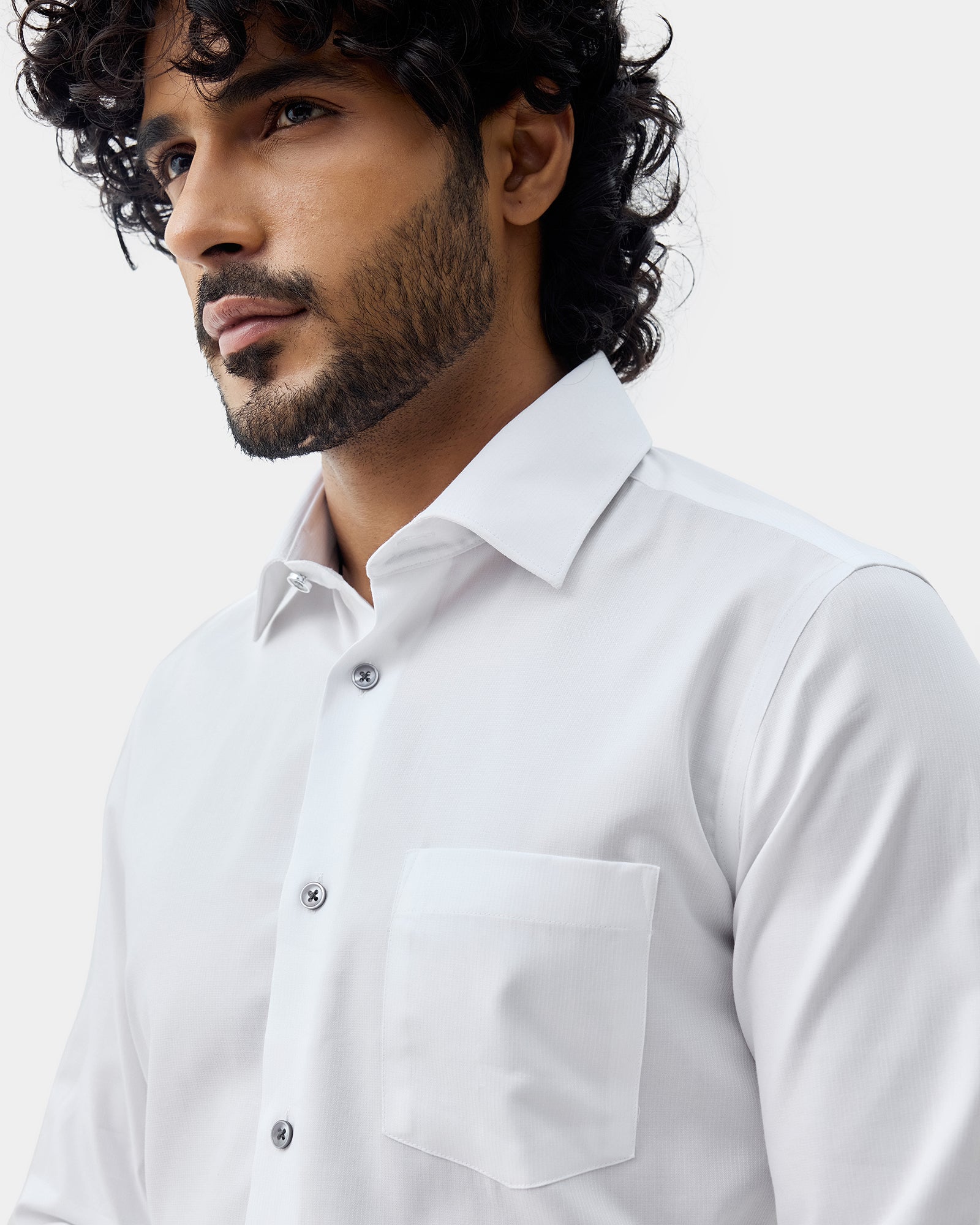White Stripe Shirt - Herron