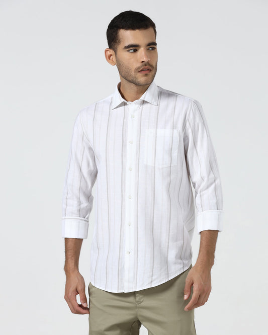 White Stripe Shirt - Webber