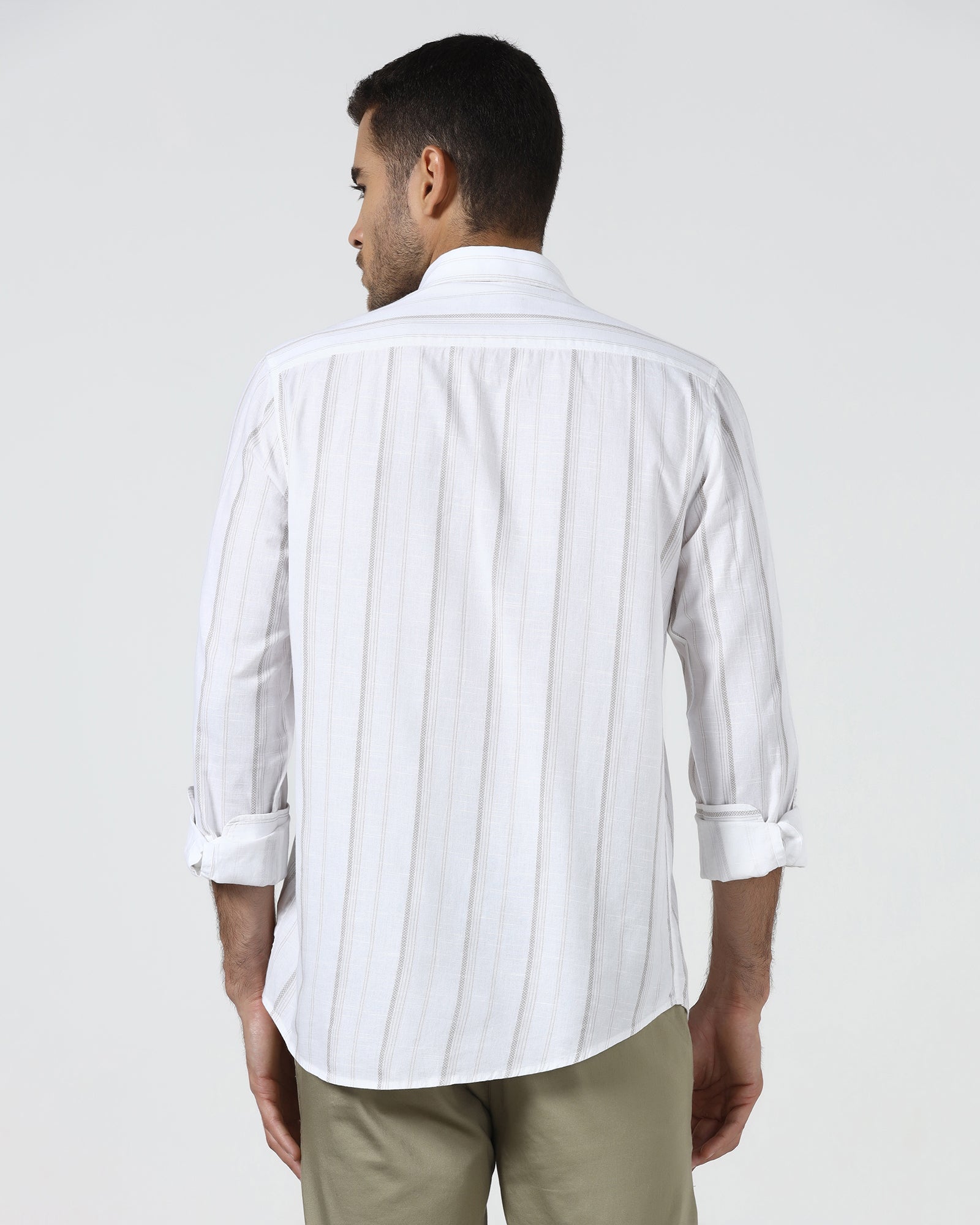 White Stripe Shirt - Webber