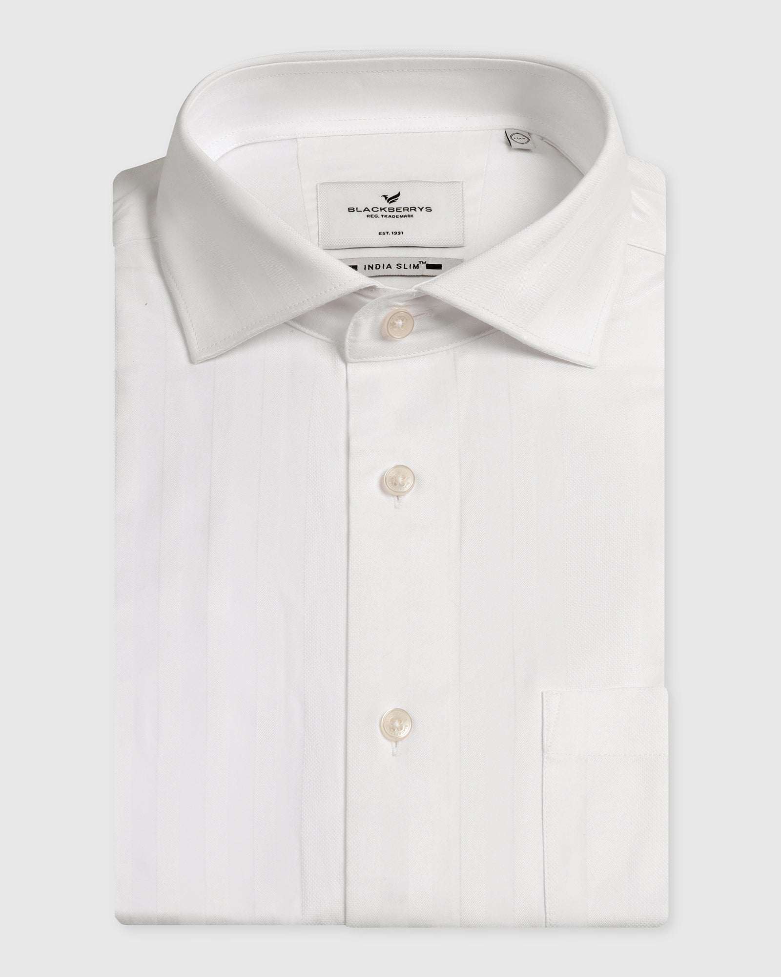 Super White Stripe Shirt - Road