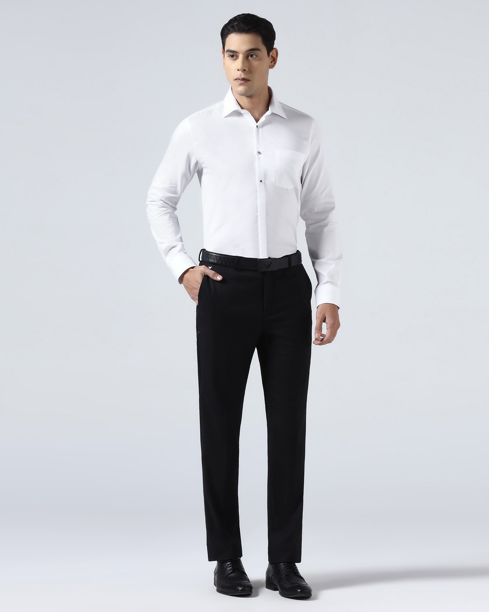 Super White Textured Shirt - Hector