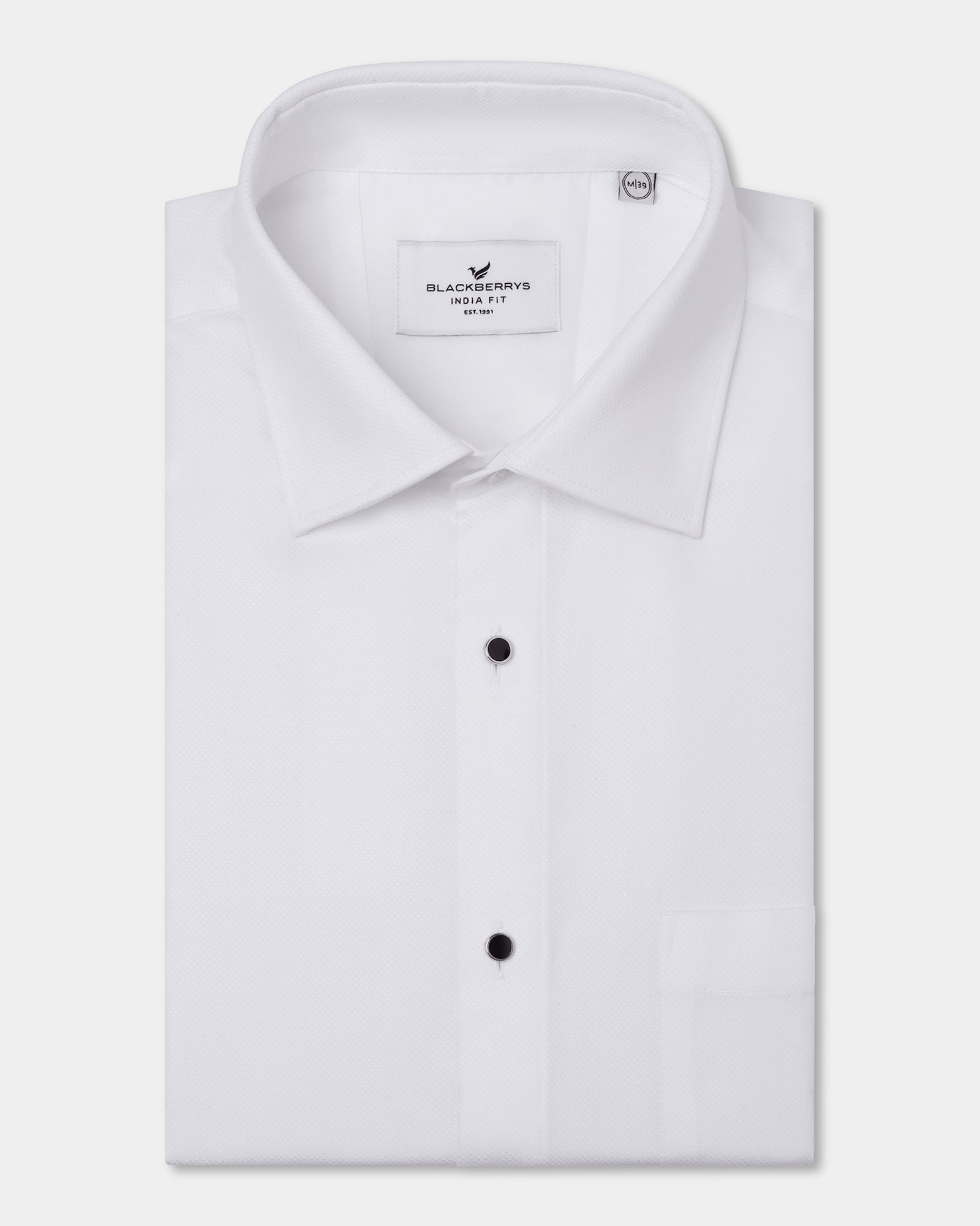 Super White Textured Shirt - Hector