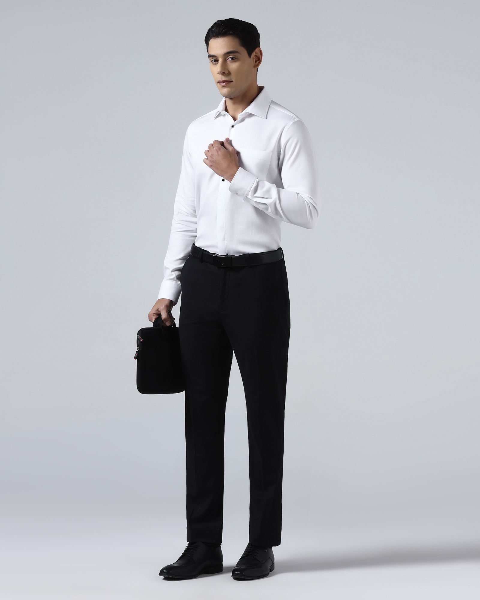 Super White Textured Shirt - Hector