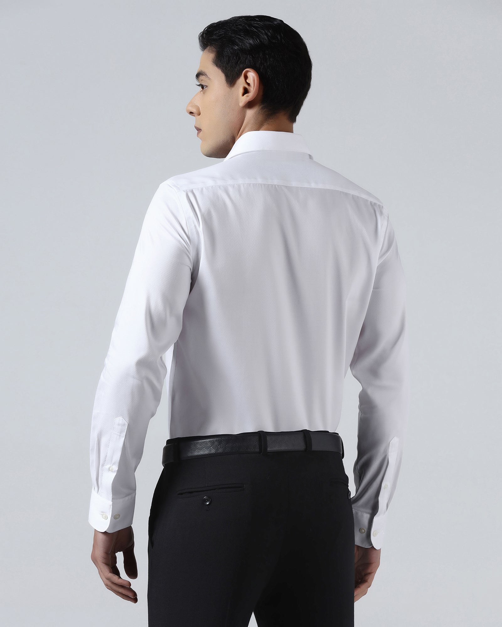 Super White Textured Shirt - Sting