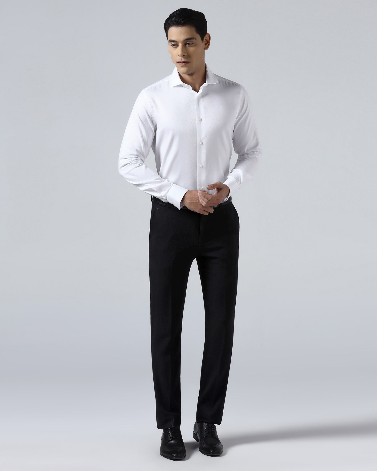 Super White Textured Shirt - Sting