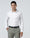 White TechPro Stripe Shirt - Keish