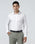 White TechPro Stripe Shirt - Keish