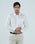 White Textured Shirt - Buzo