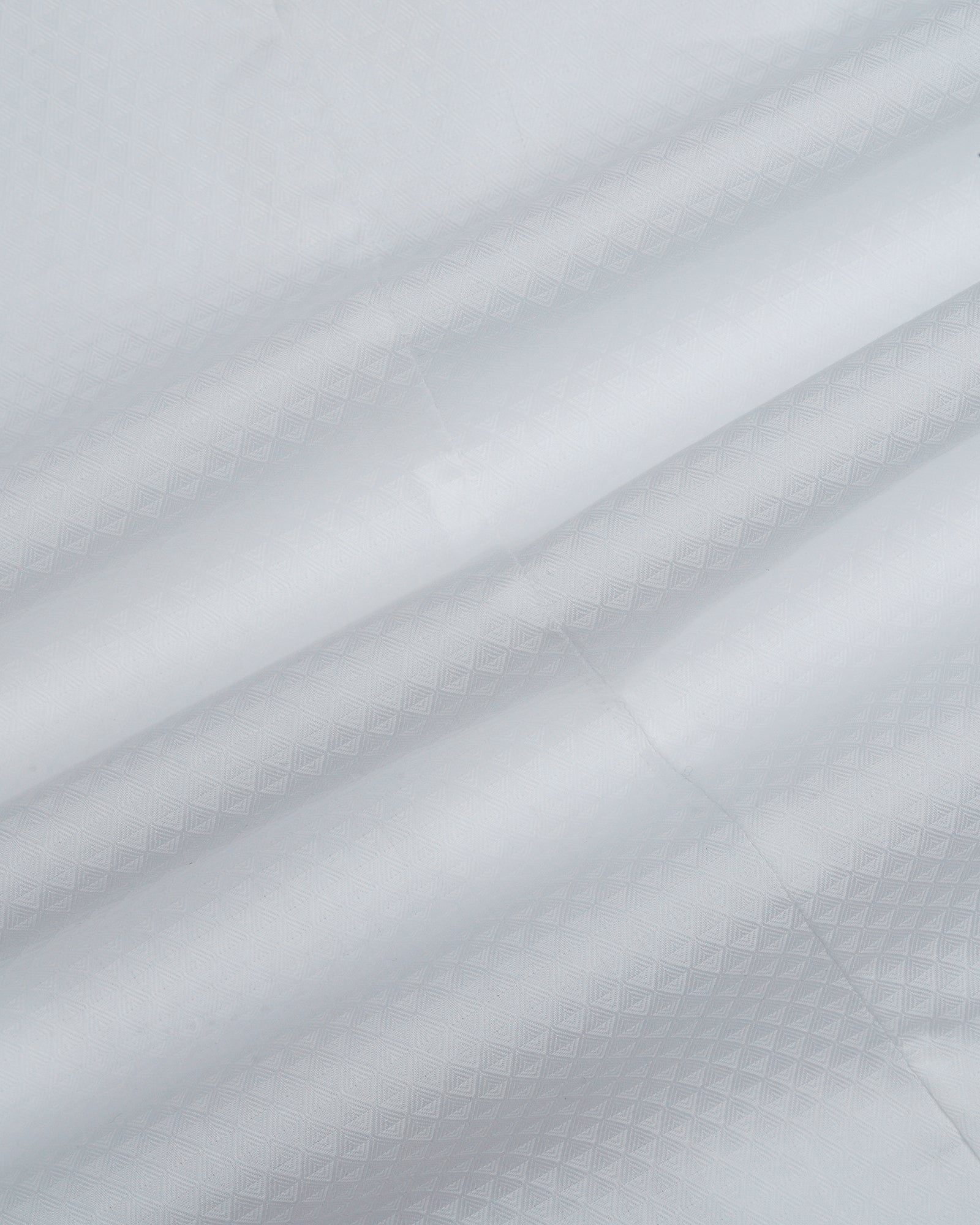 White Textured Shirt - Buzo