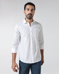 White Textured Shirt - Caty