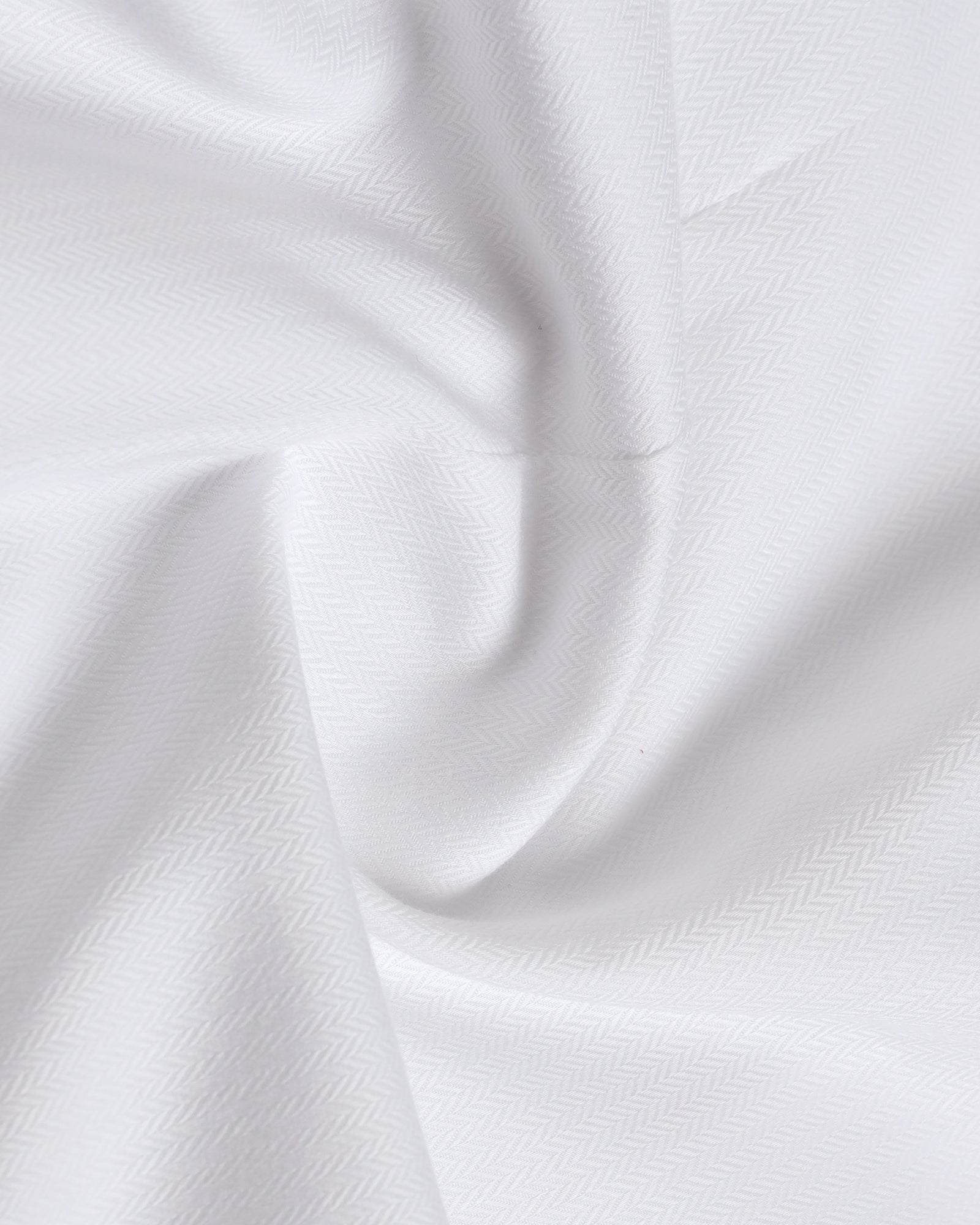 White Textured Shirt - Malachan