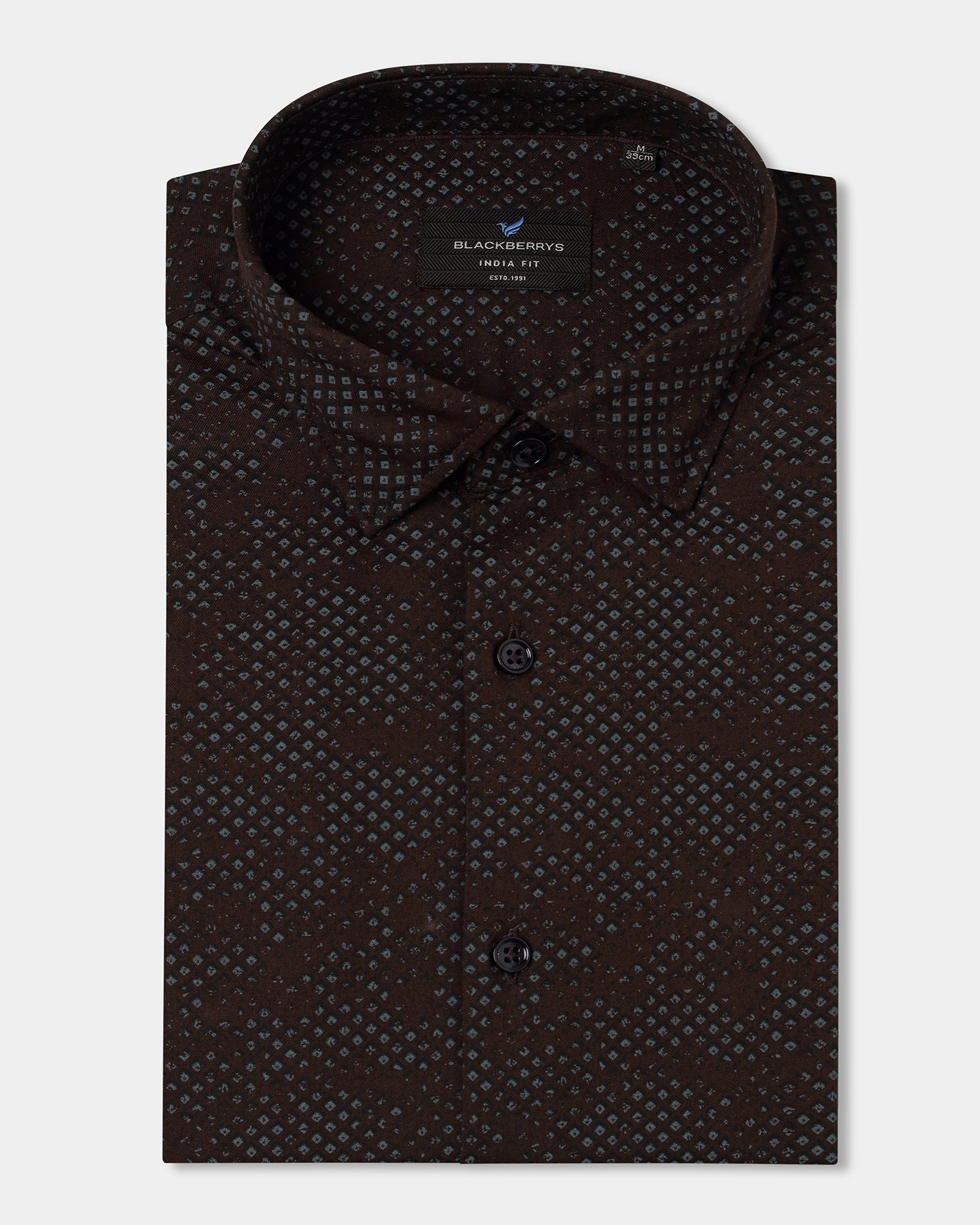 Wine Printed Shirt - Laver