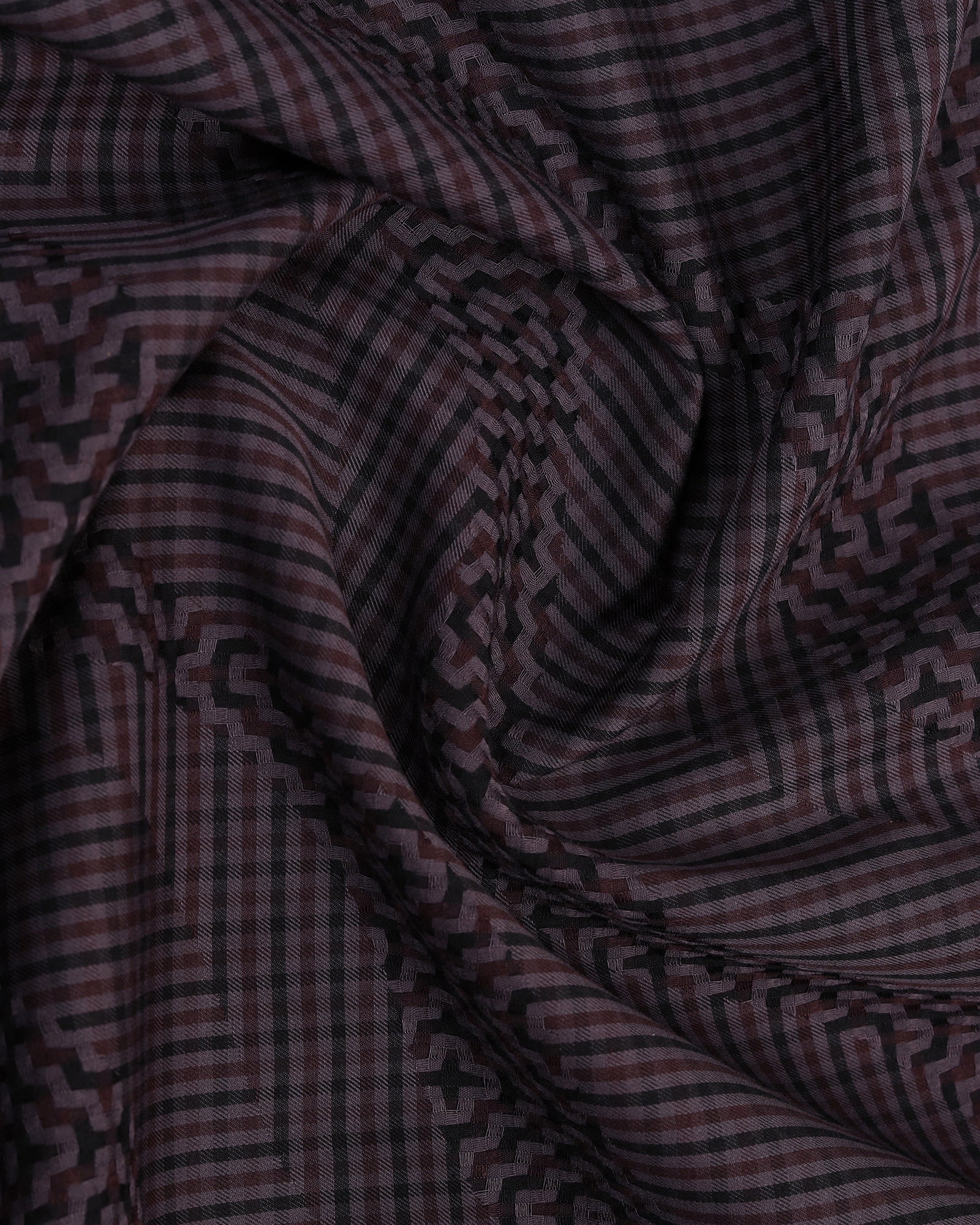 Wine Jacquard Shirt - Neol