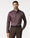 Wine Luxe Jacquard Shirt - Mirror