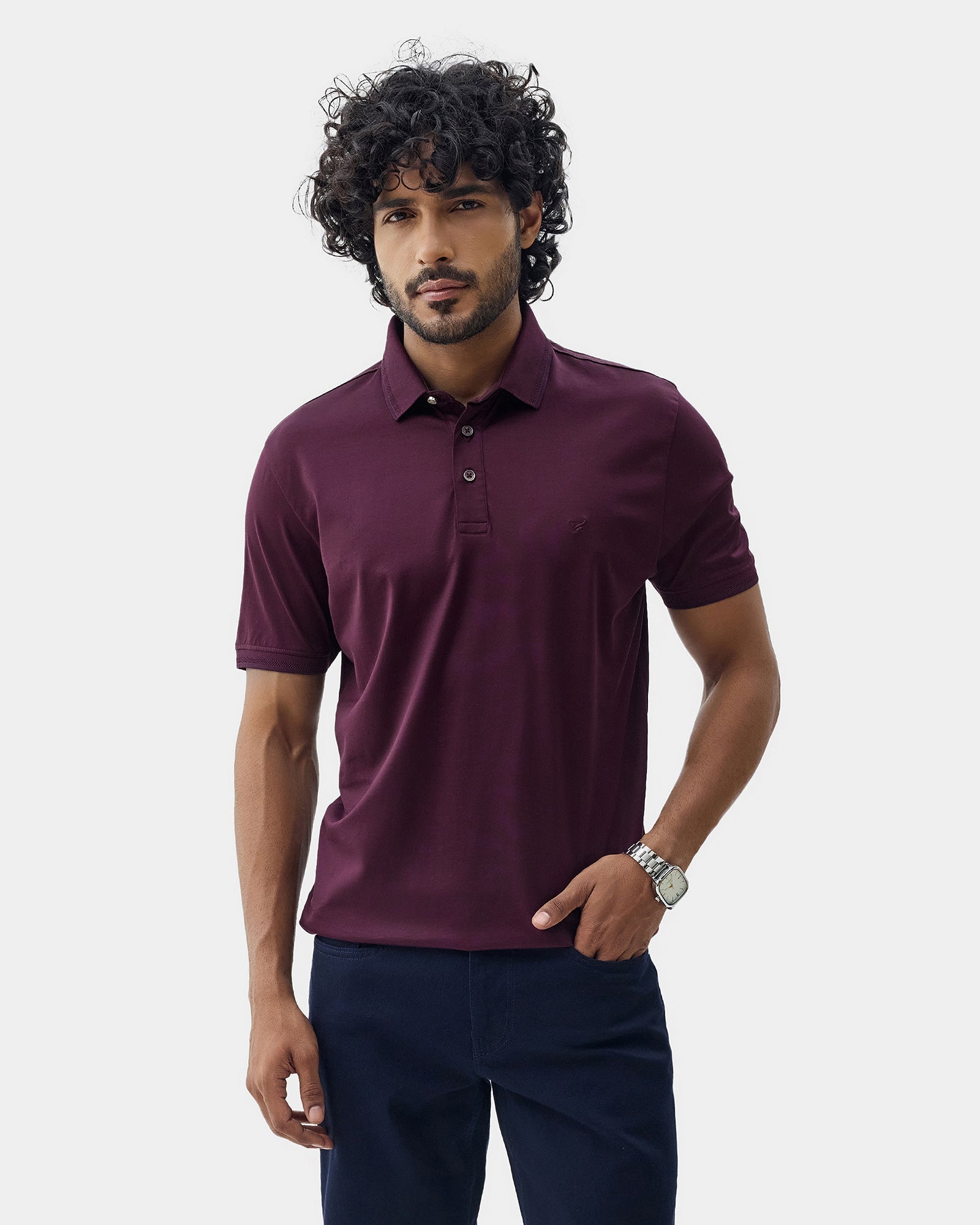 Wine Solid Polo - Orion