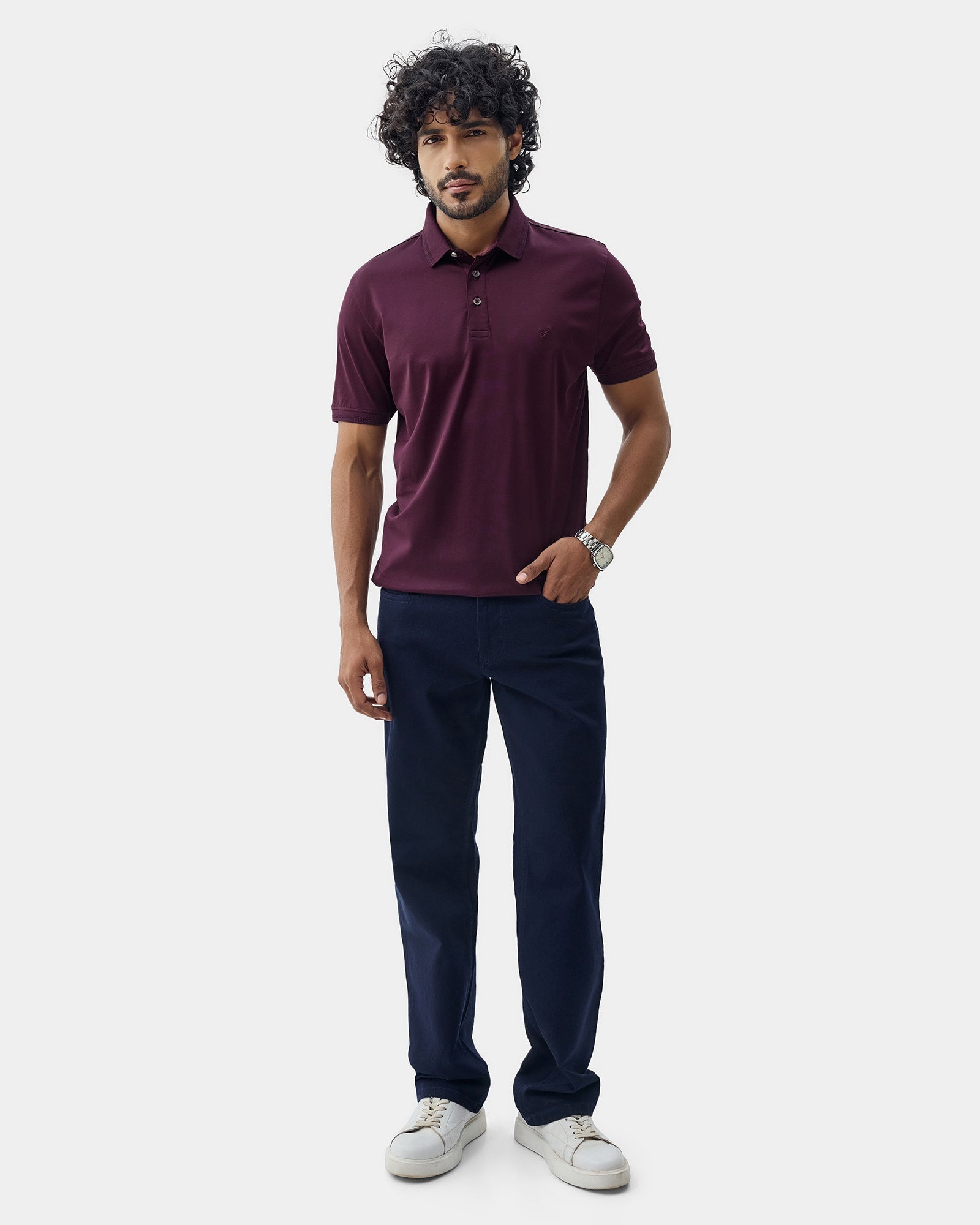 Wine Solid Polo - Orion