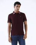 Wine Solid Polo - Rupert