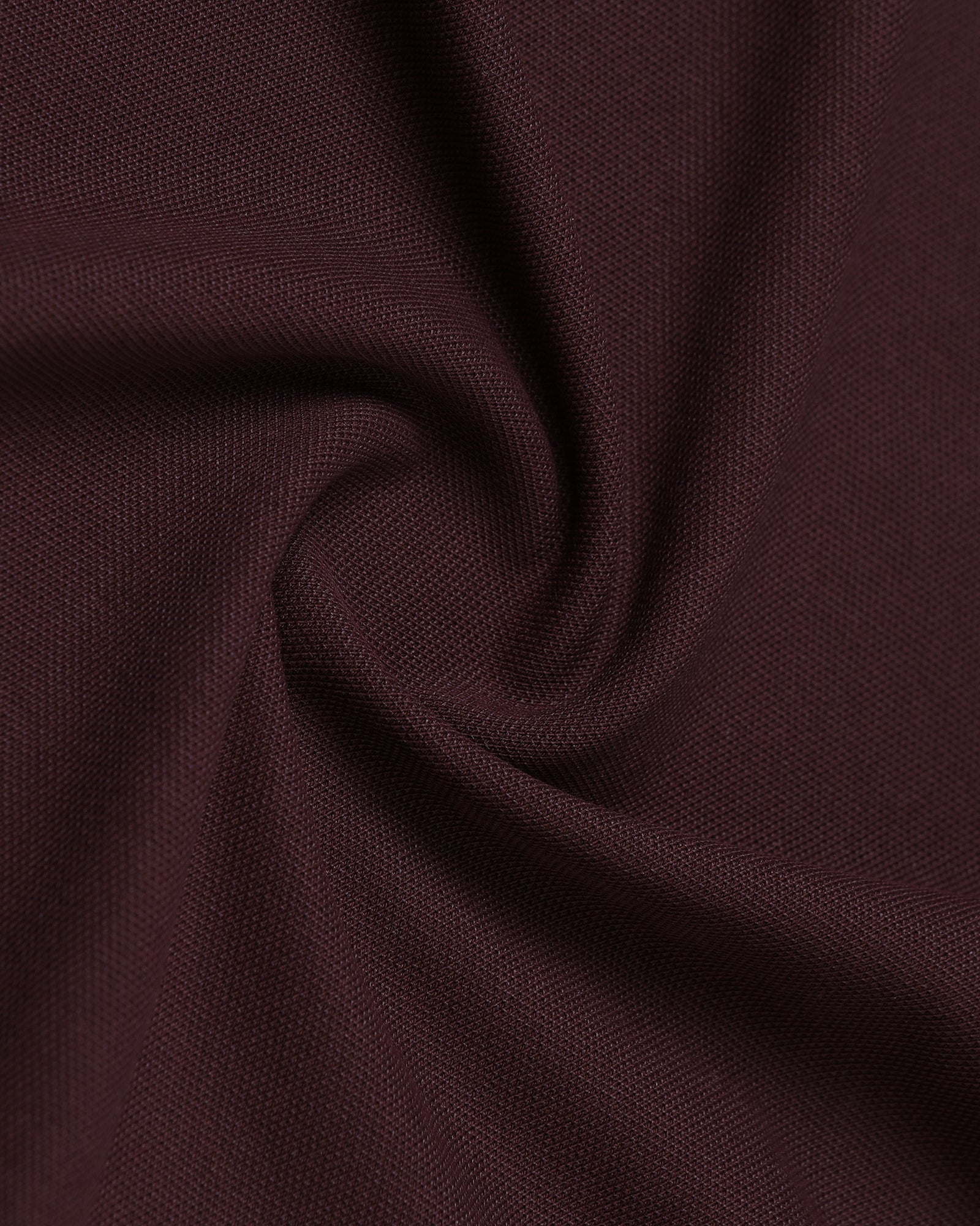 Wine Must Haves Solid Polo - Yukii