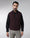 Wine Reversible Solid Zipper Jacket - Zietro