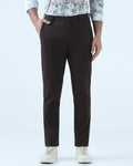 Wine Textured Khakis - Monk