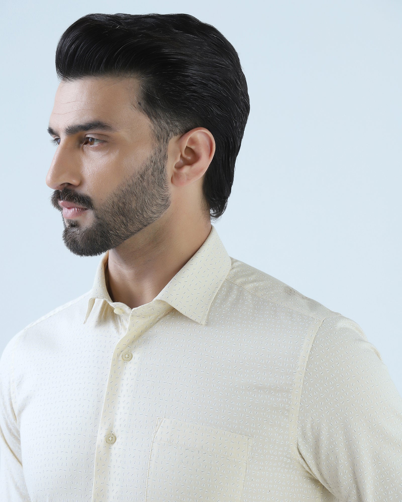 Yellow Printed Shirt - Callum