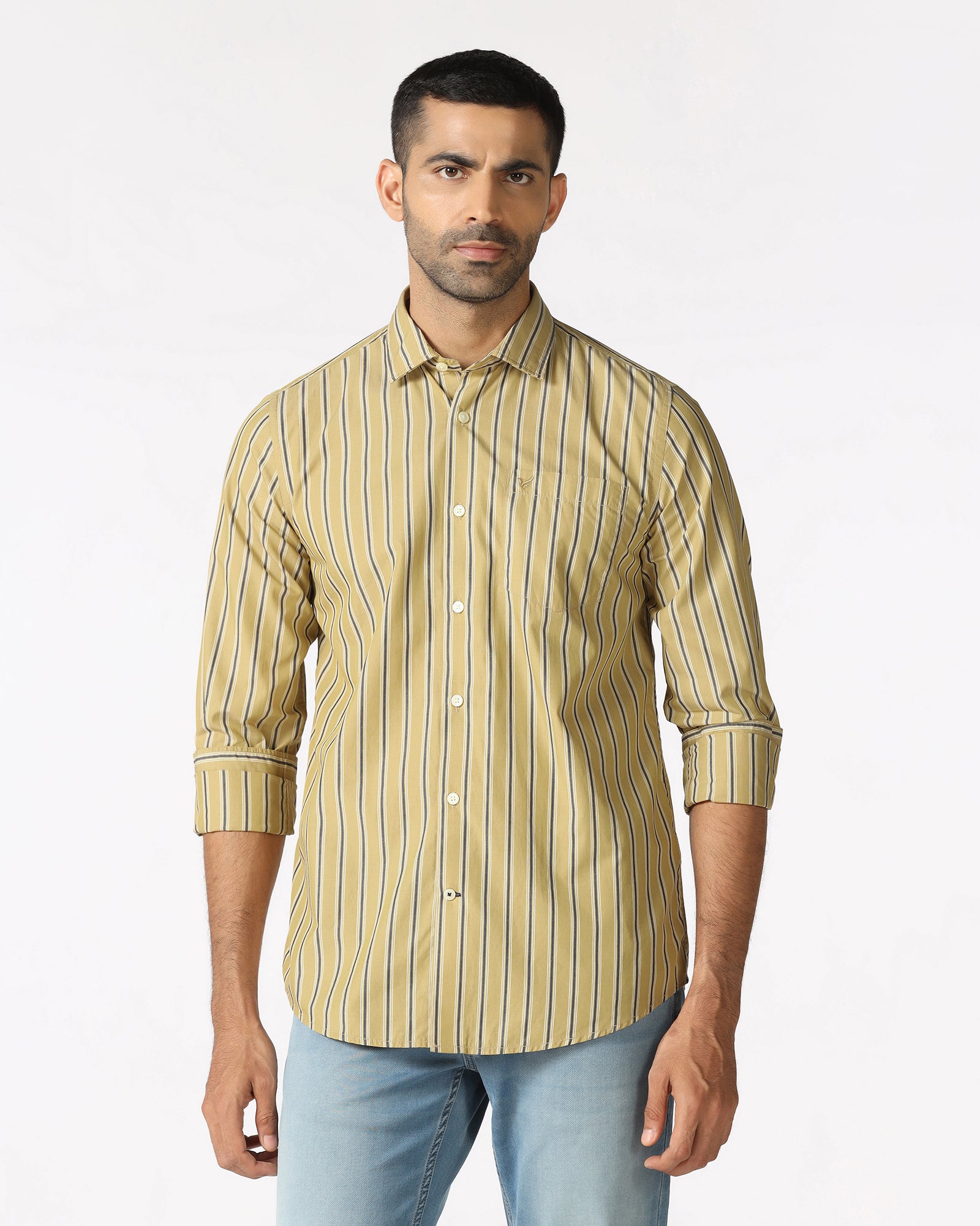 Yellow Stripe Shirt - Florian