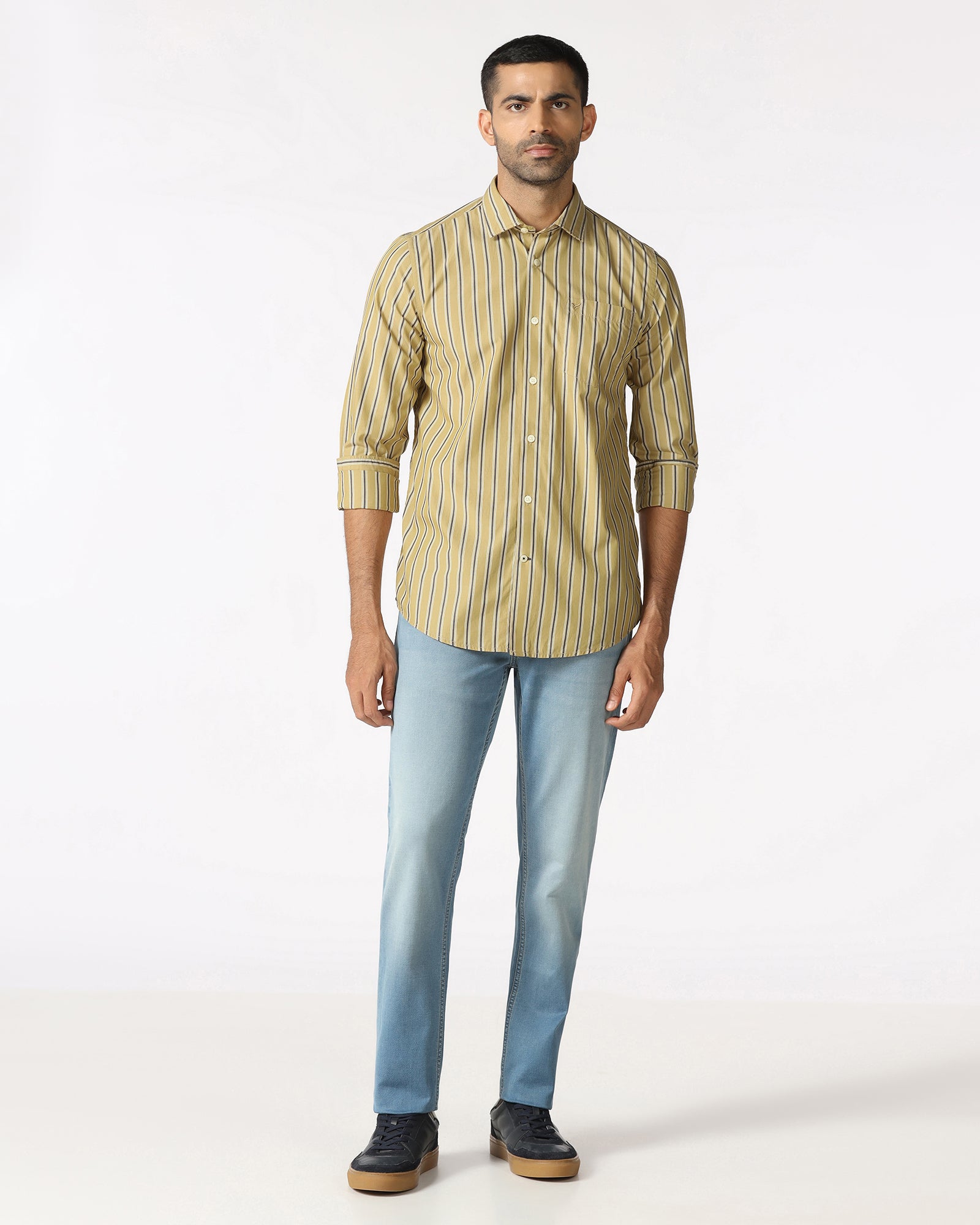 Yellow Stripe Shirt - Florian